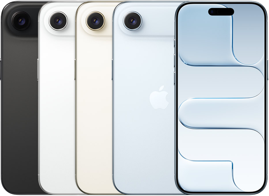 iPhone Air 1 TB na cor Preto Espacial — Novo